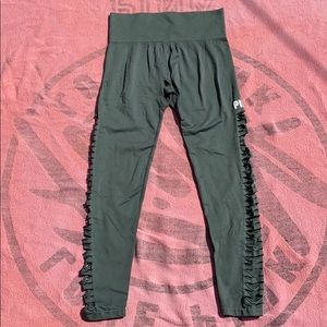 Pink Cool & Comfy Cutout Seamless Leggings